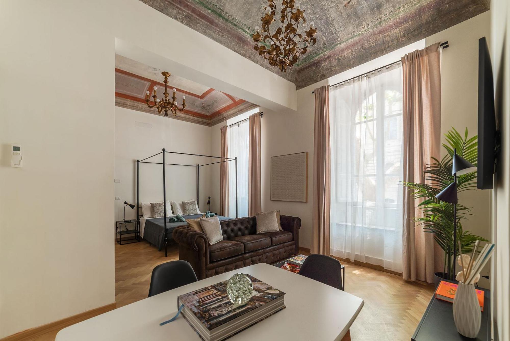 Ferienwohnung Castro Pretorio Rom Exterior foto